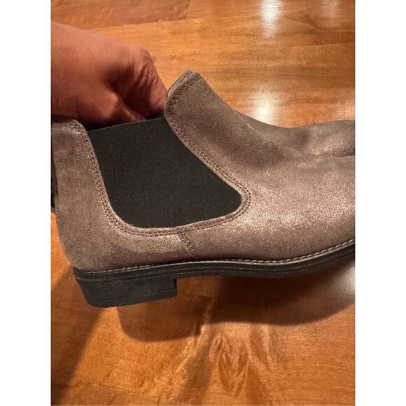 Woman’s new from Germany 5th Avenue leather ankle boots size 8 - Picture 3 of 5